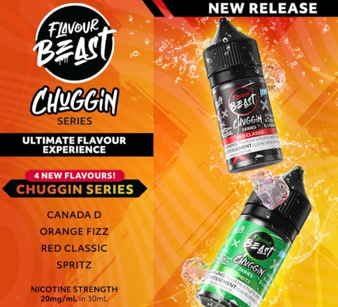 FLAVOUR BEAST CHUGGIN SERIES SALT NIC